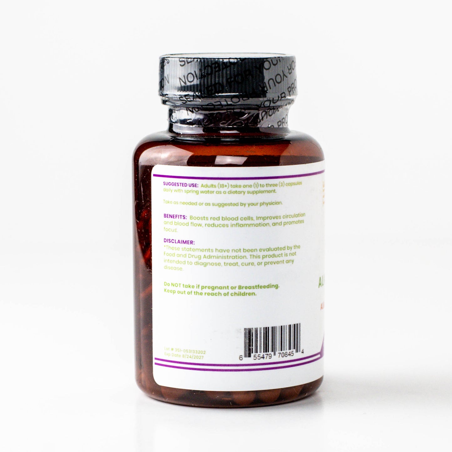 Alkaline Iron Booster Capsules
