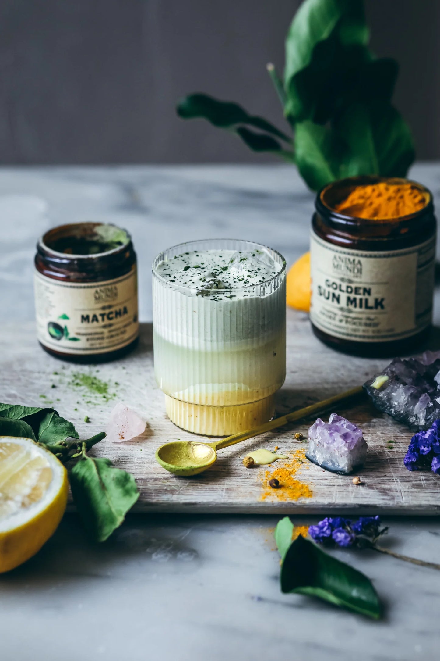 GOLDEN SUN MILK | Energizing Adaptogenic Chai