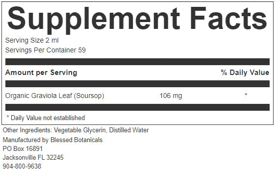 Organic Soursop Extract