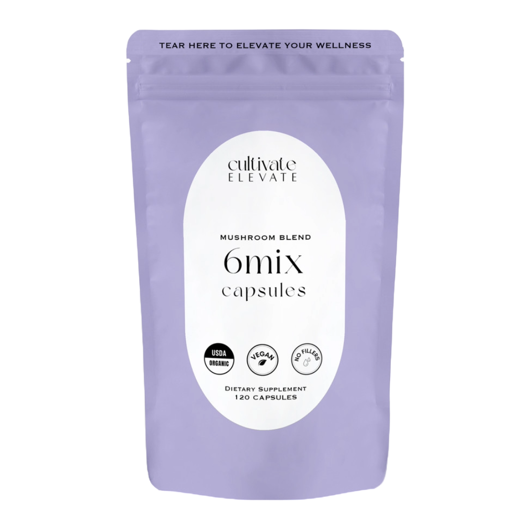 Organic 6 Mix Mushroom Capsules