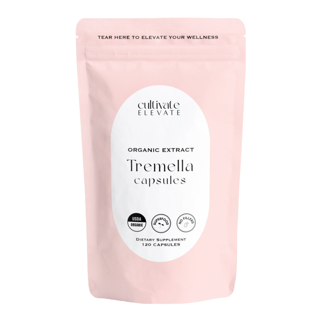Organic Tremella Mushroom Capsules - The Beauty Mushroom