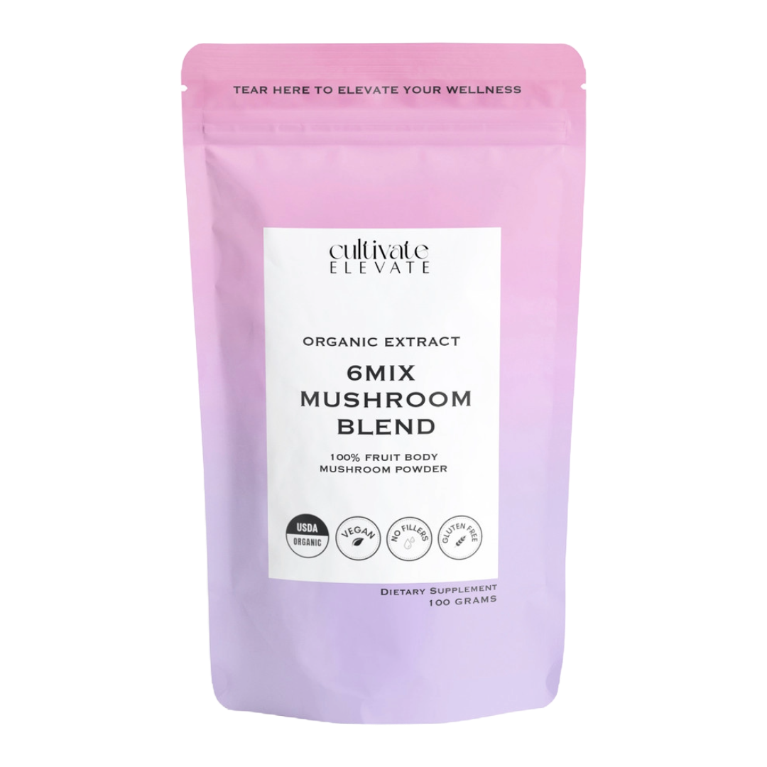 Organic 6 Mix Mushroom Powder