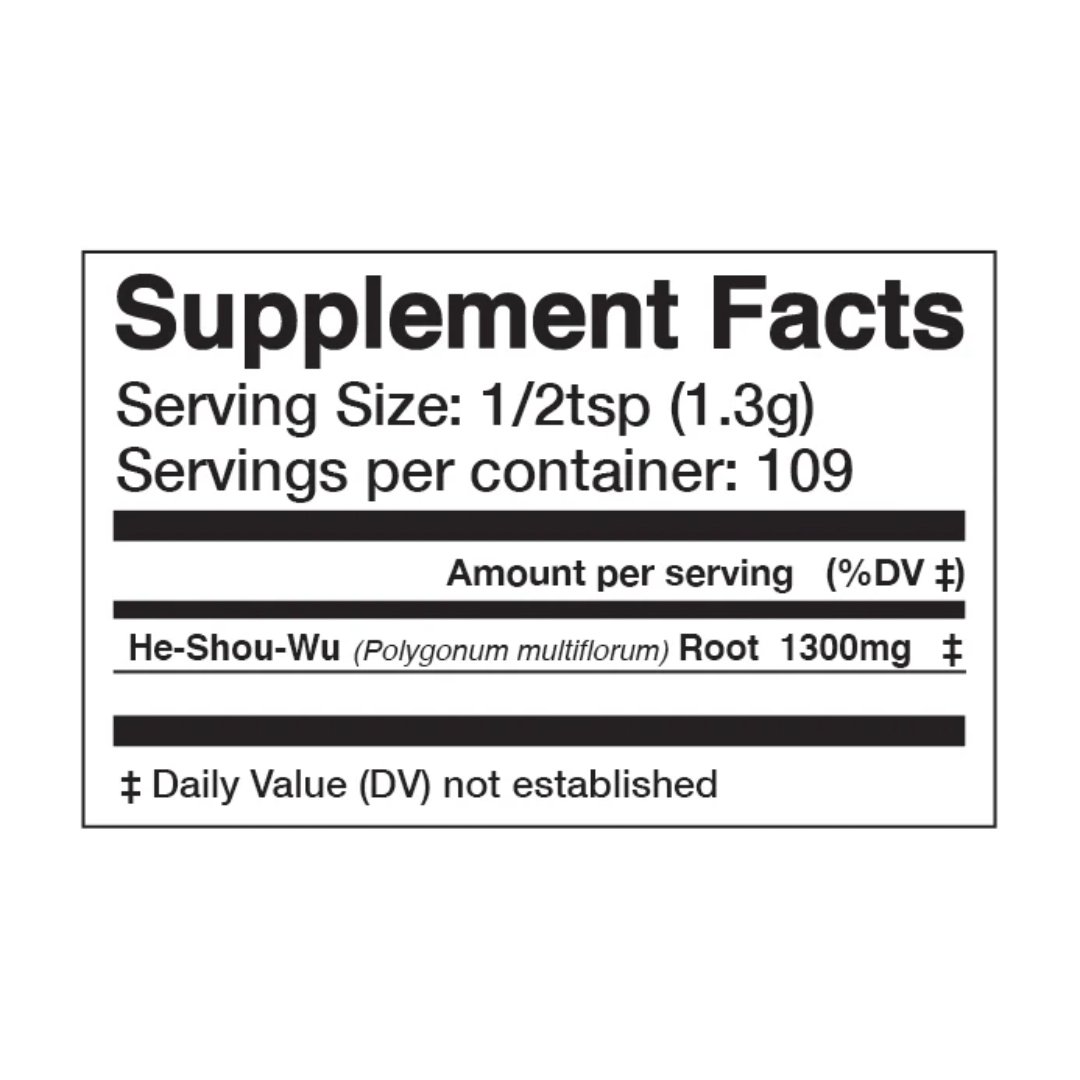 HE SHOU WU | Strength + Shine*