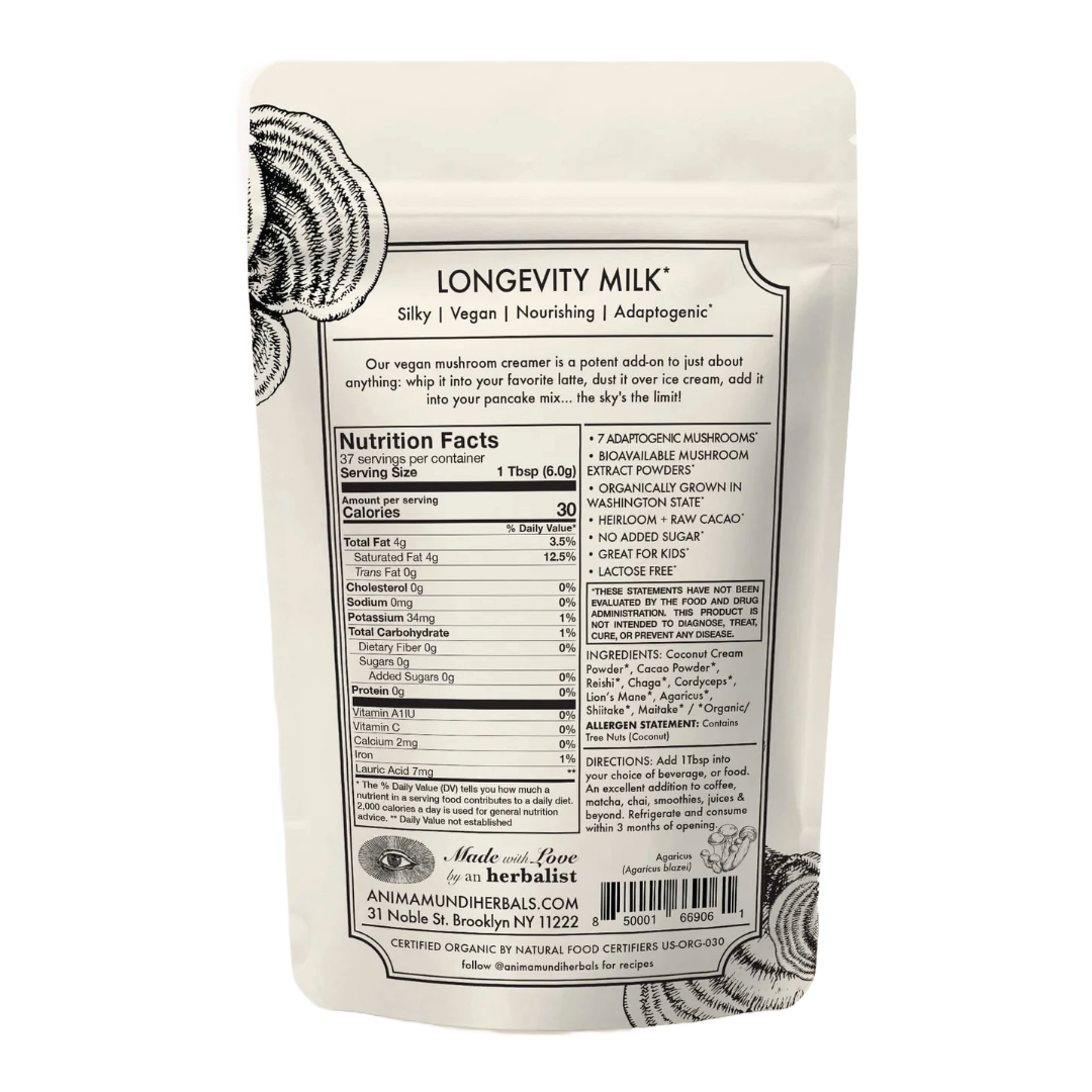 MUSHROOM MOCHA MILK | Adaptogenic Creamer*