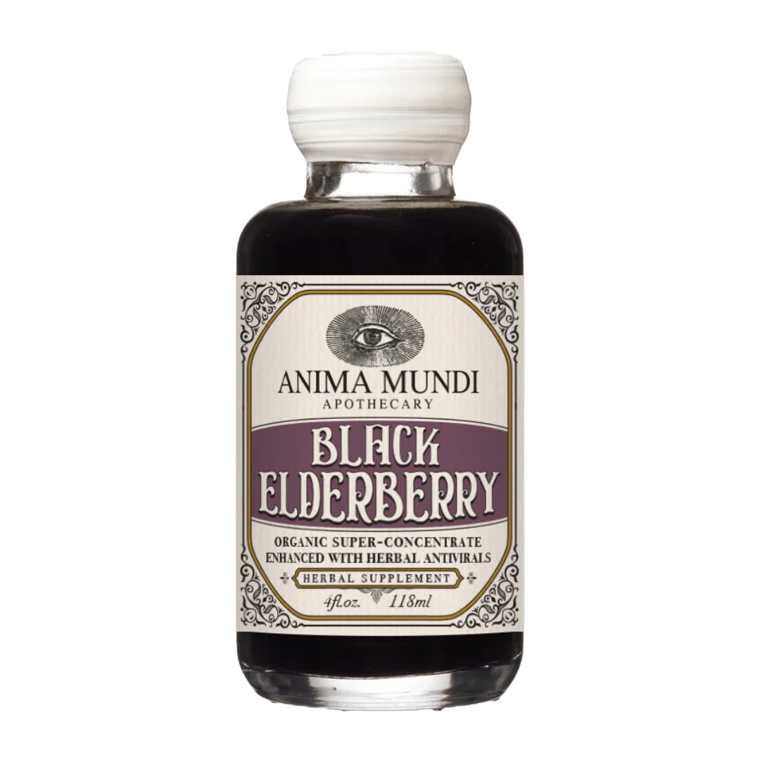 BLACK ELDERBERRY Elixir | Botanical + Mushroom Syrup