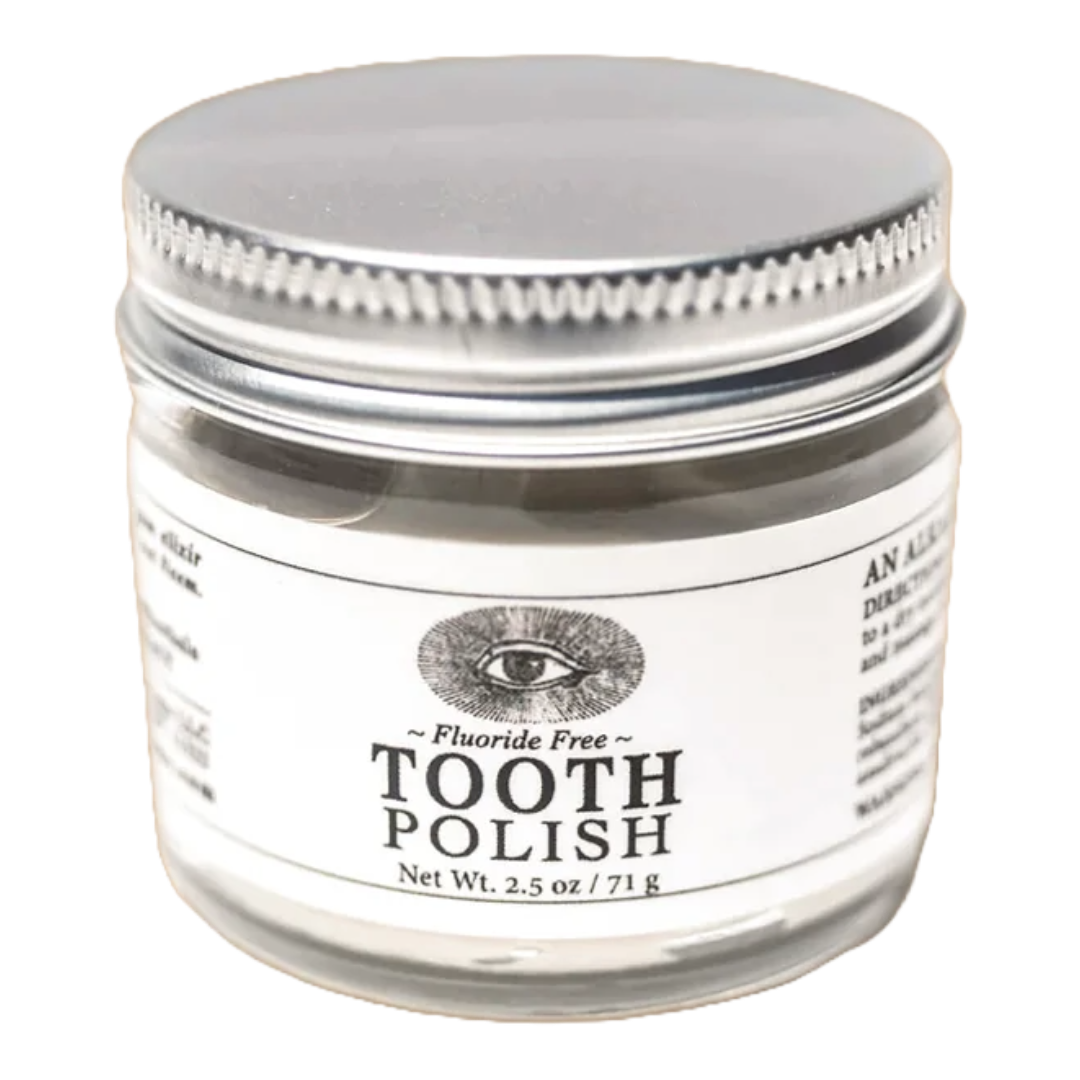TOOTH POLISH | Clay Tooth + Gum Elixir, Flouride Free