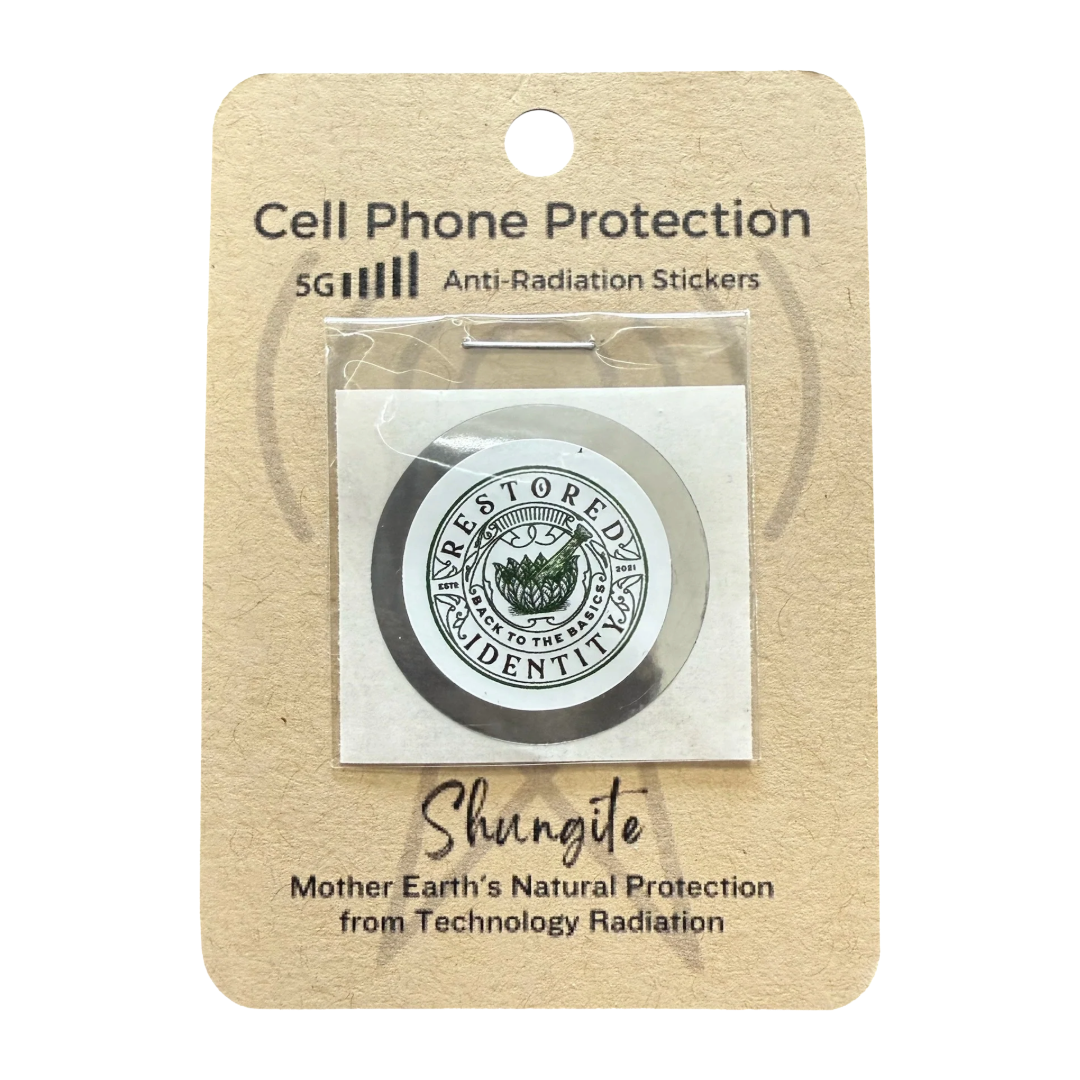 Shungite Emf Protection Sticker | Shield | Electronics Decal