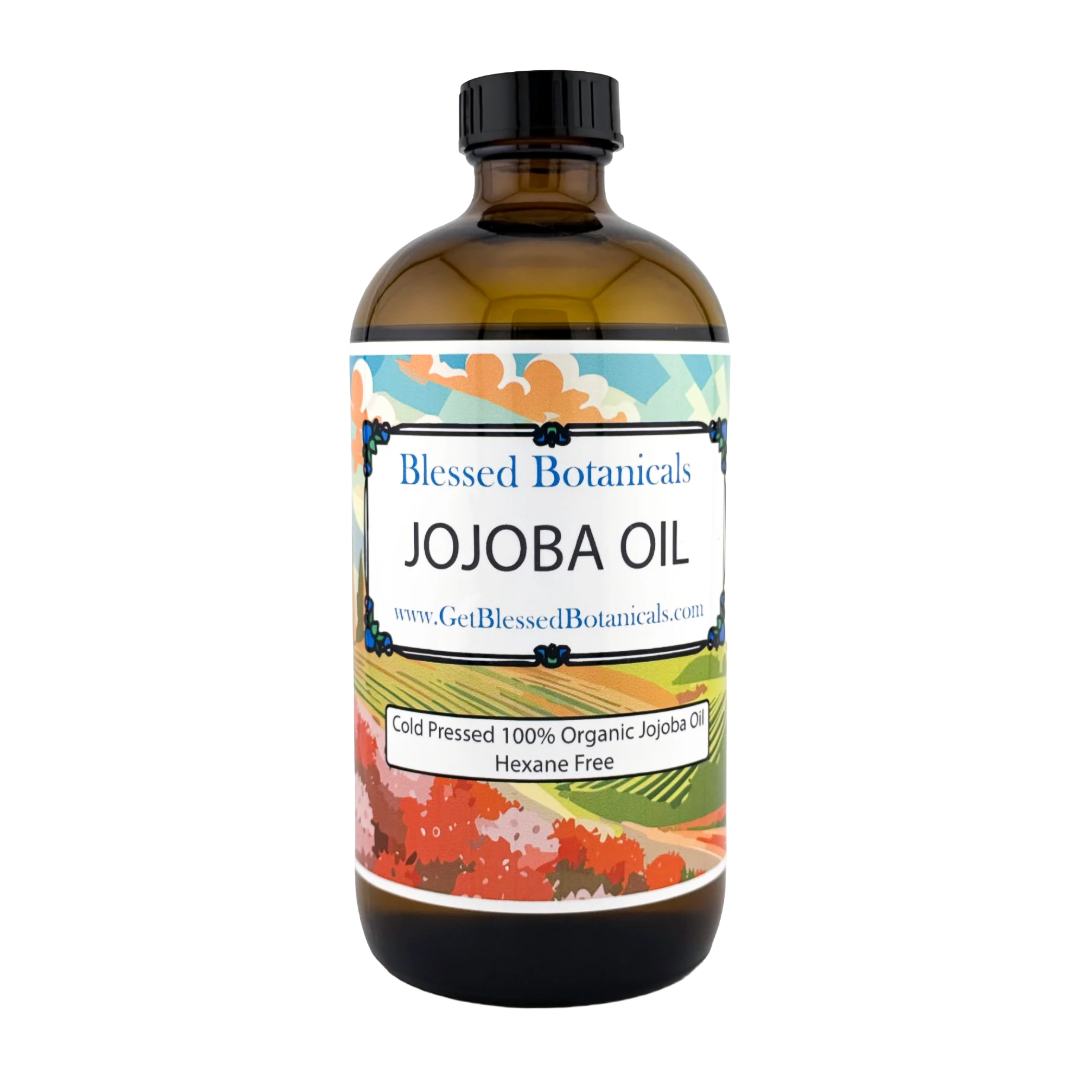 Organic Jojoba Oil | Cold-Pressed, Unrefined | 16oz!