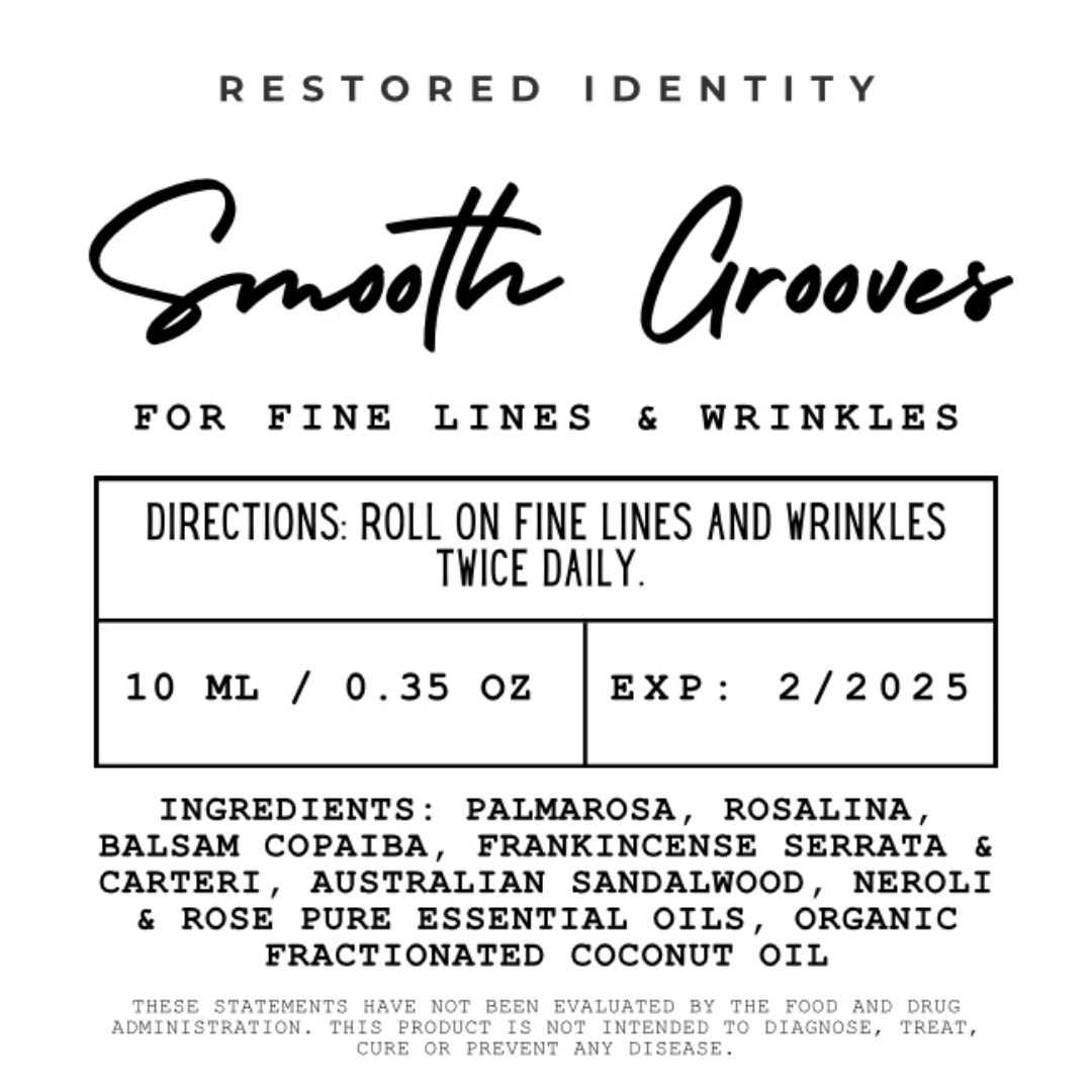 Smooth Grooves Wrinkle Roller