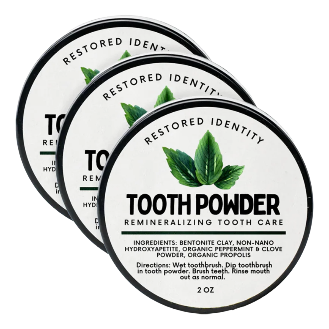 3 Pack of Tooth Powder - Bundle & Save