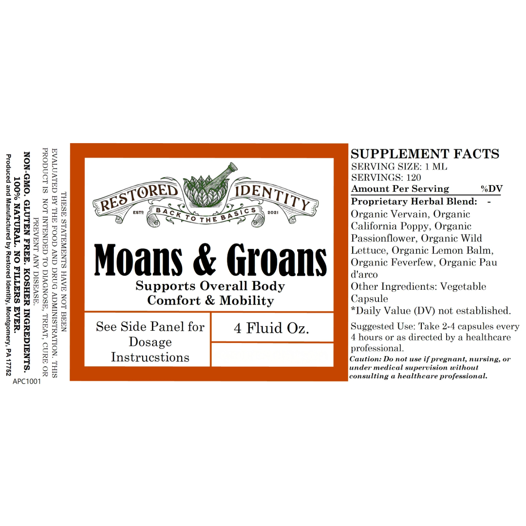 Moans & Groans (Formerly Aches & Pains)