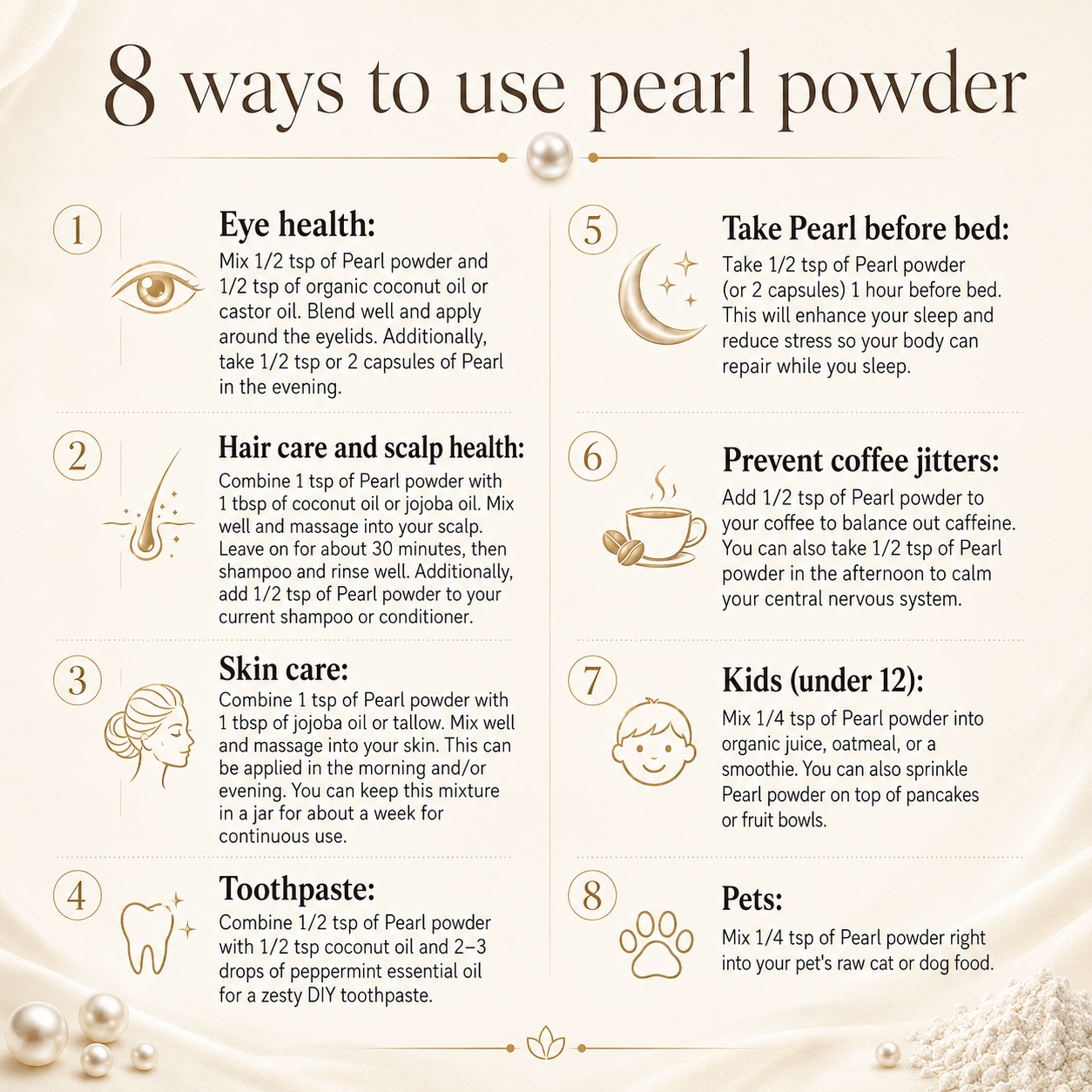 Freshwater Pearl Capsules - Mineral Dense Superfood