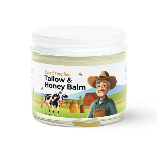 Tallow Honey Balm 2oz