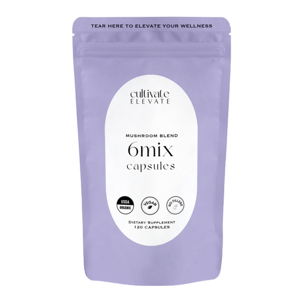 Organic 6 Mix Mushroom Capsules