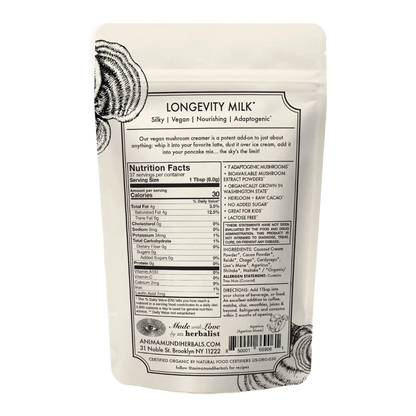 MUSHROOM MOCHA MILK | Adaptogenic Creamer*