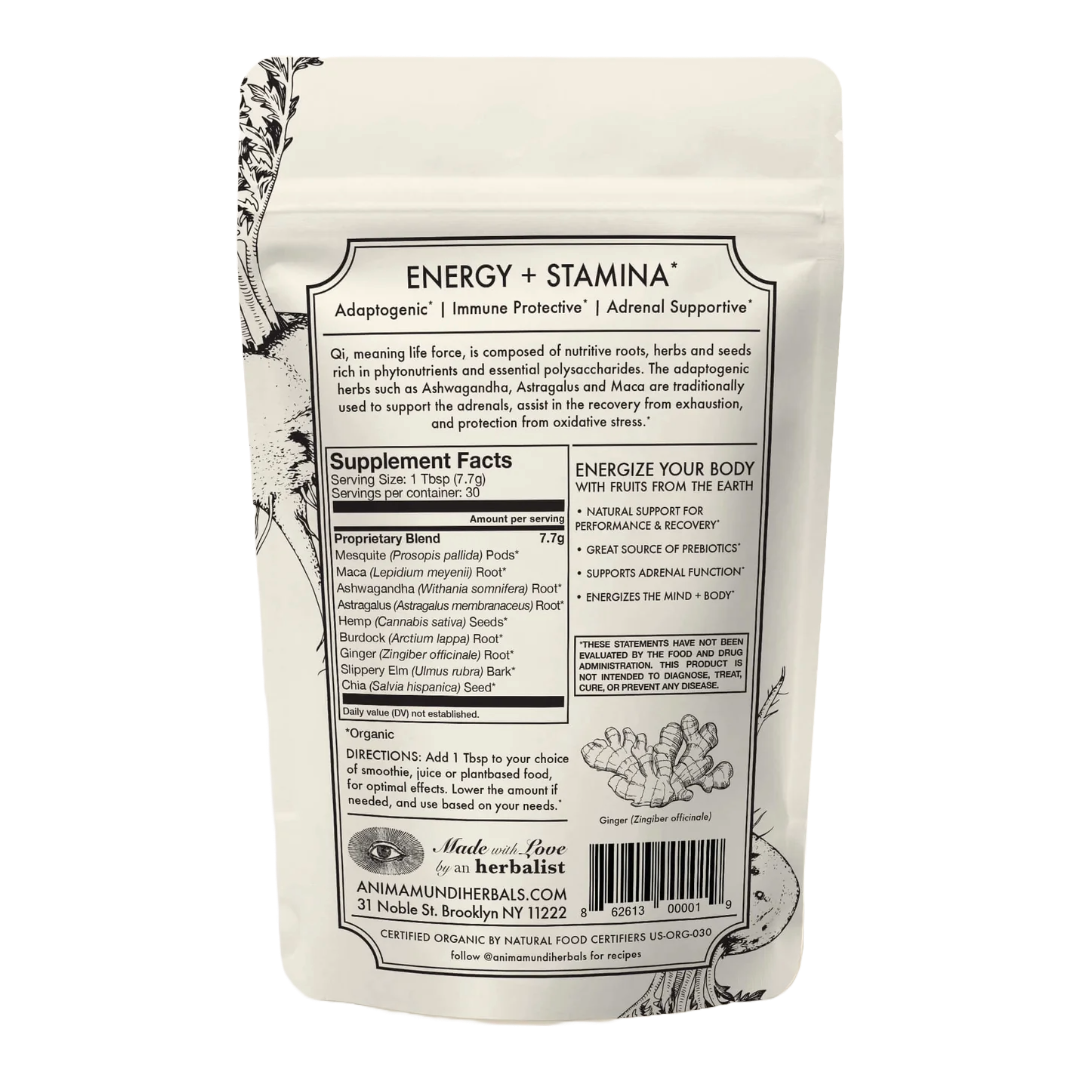 QI | Energy + Stamina*