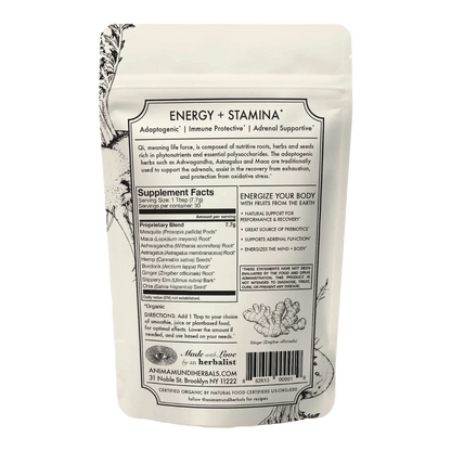 QI | Energy + Stamina*