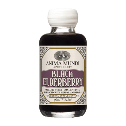 BLACK ELDERBERRY Elixir | Botanical + Mushroom Syrup