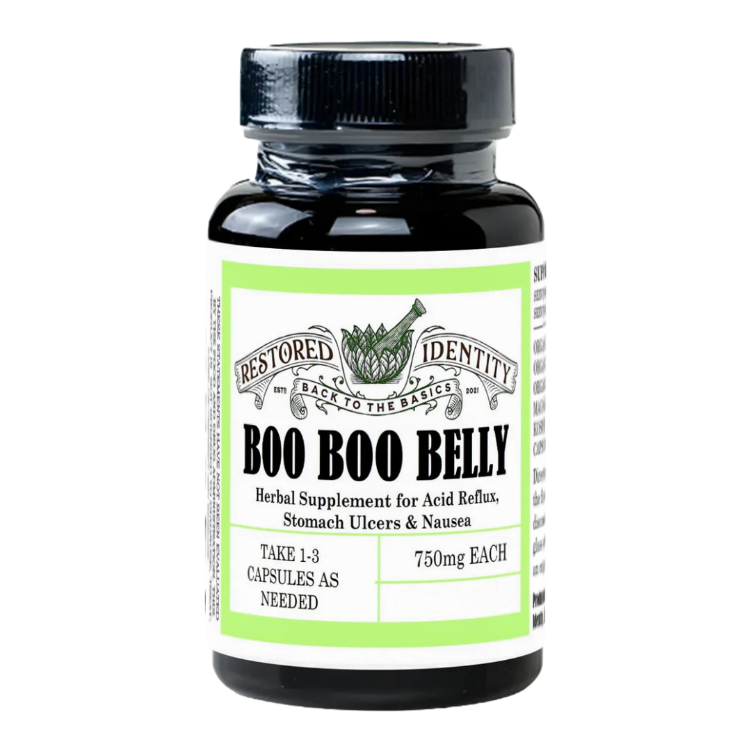 Boo Boo Belly - Acid Reflux | Indigestion | Nausea | Stomach Ulcers