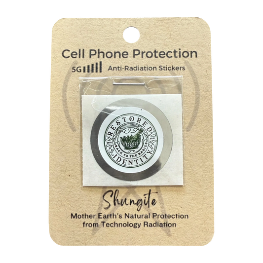Shungite Emf Protection Sticker | Shield | Electronics Decal