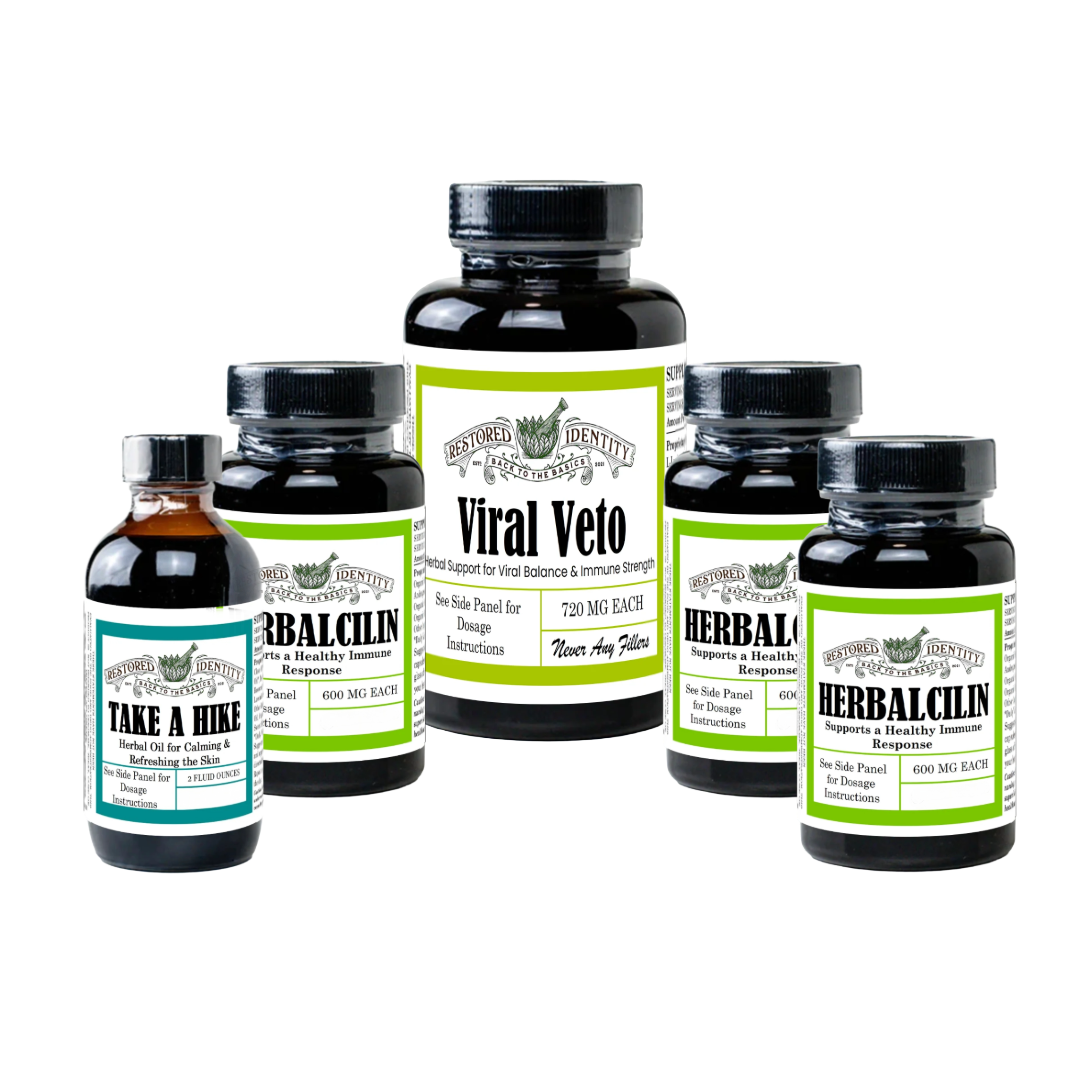Emergency Viral Kit (Herpes, Shingles, Coldsores, Outbreaks, EBV)