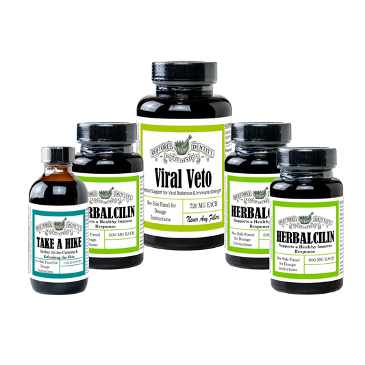 Emergency Viral Kit (Herpes, Shingles, Coldsores, Outbreaks, EBV)