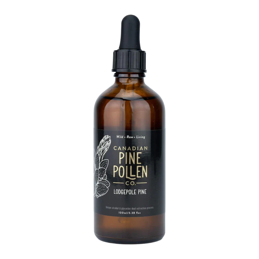Lodgepole Pine Pollen Tincture - Certified Organic (100mL-3.4 fl oz)