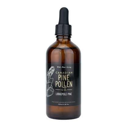 Lodgepole Pine Pollen Tincture - Certified Organic (100mL-3.4 fl oz)