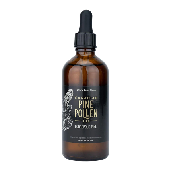 Lodgepole Pine Pollen Tincture - Certified Organic (100mL-3.4 fl oz)