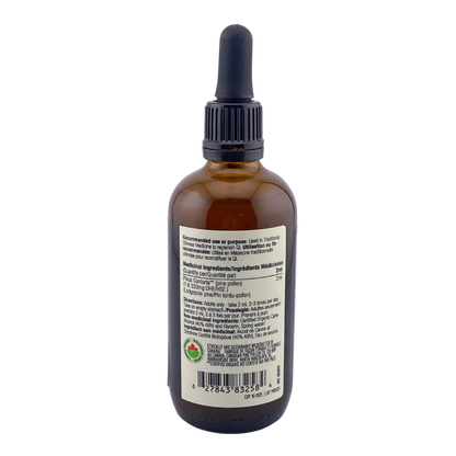 Lodgepole Pine Pollen Tincture - Certified Organic (100mL-3.4 fl oz)