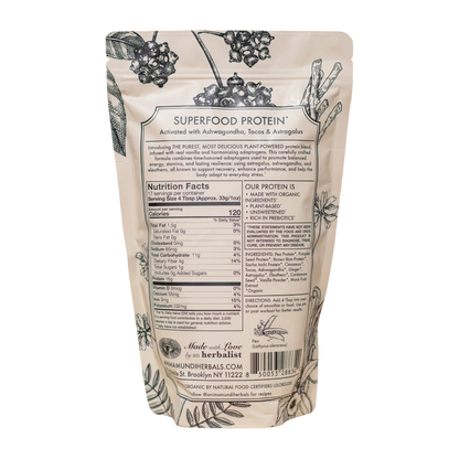 VANILLA CHAI PROTEIN | Adaptogenic Superfood Powder