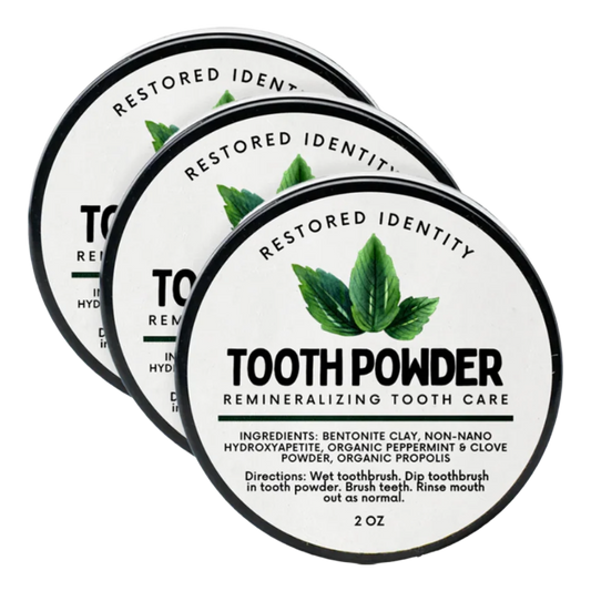 3 Pack of Tooth Powder - Bundle & Save