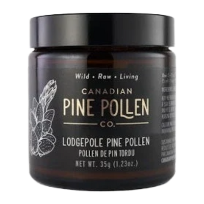Wild Lodgepole Pine Pollen Powder - Certified Organic