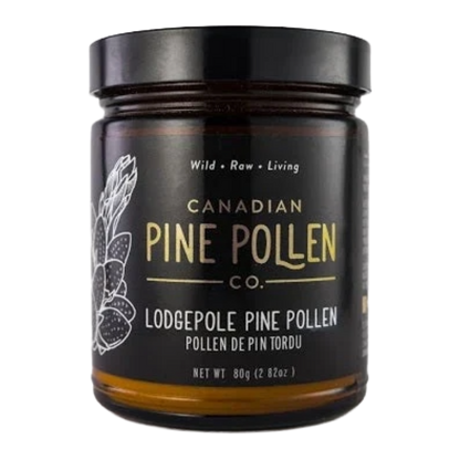 Wild Lodgepole Pine Pollen Powder - Certified Organic
