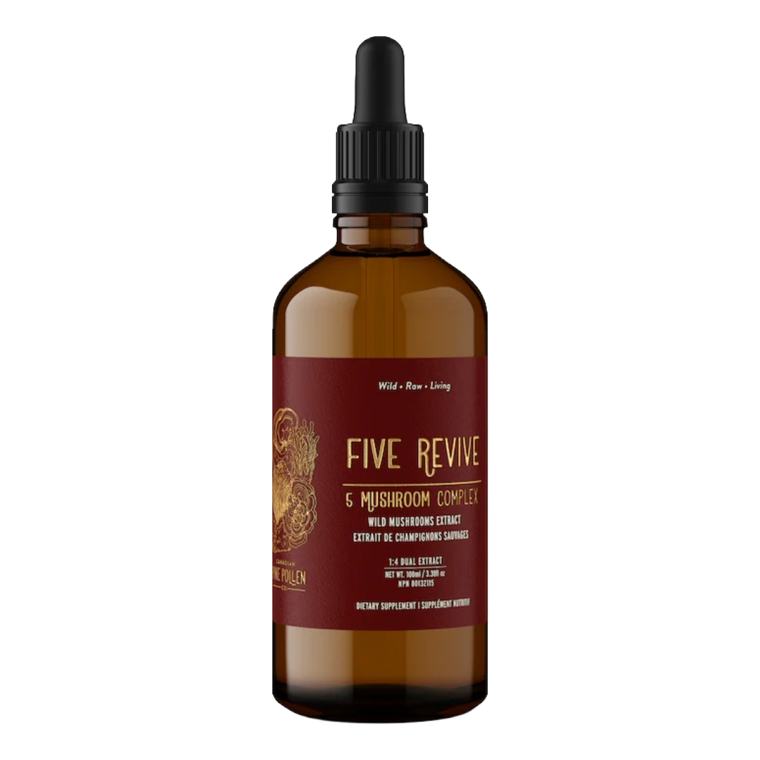 Five Revive Mushroom Complex (250mg/ml) | 1:4 dual extract - Fruiting body