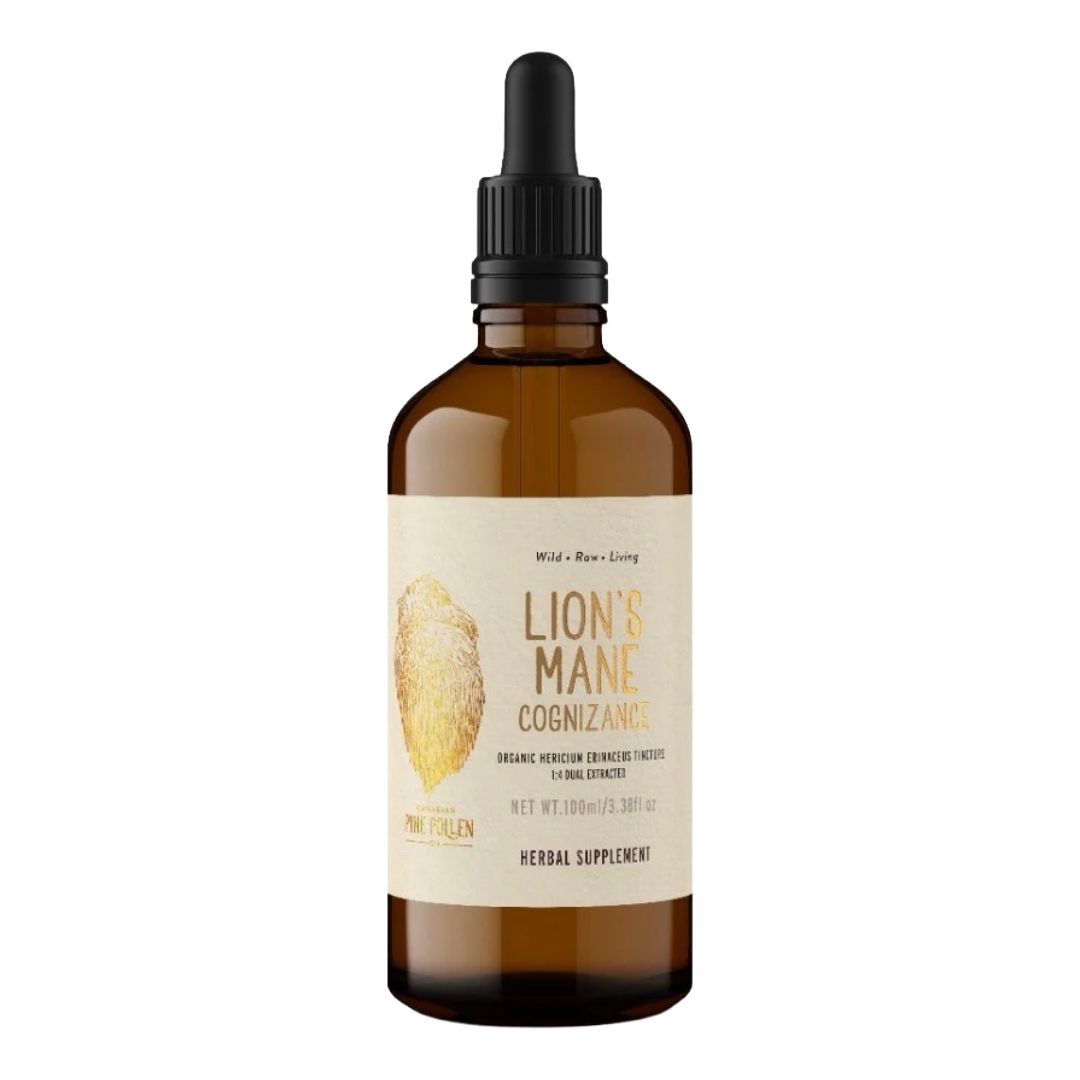 Organic Lion's Mane Tincture (250mg/ml) | 1:4 dual extract - Fruiting body