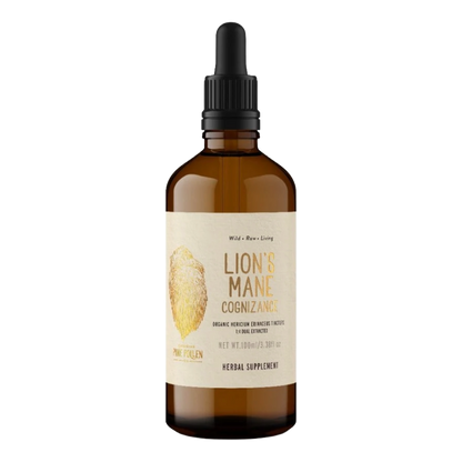 Organic Lion's Mane Tincture (250mg/ml) | 1:4 dual extract - Fruiting body