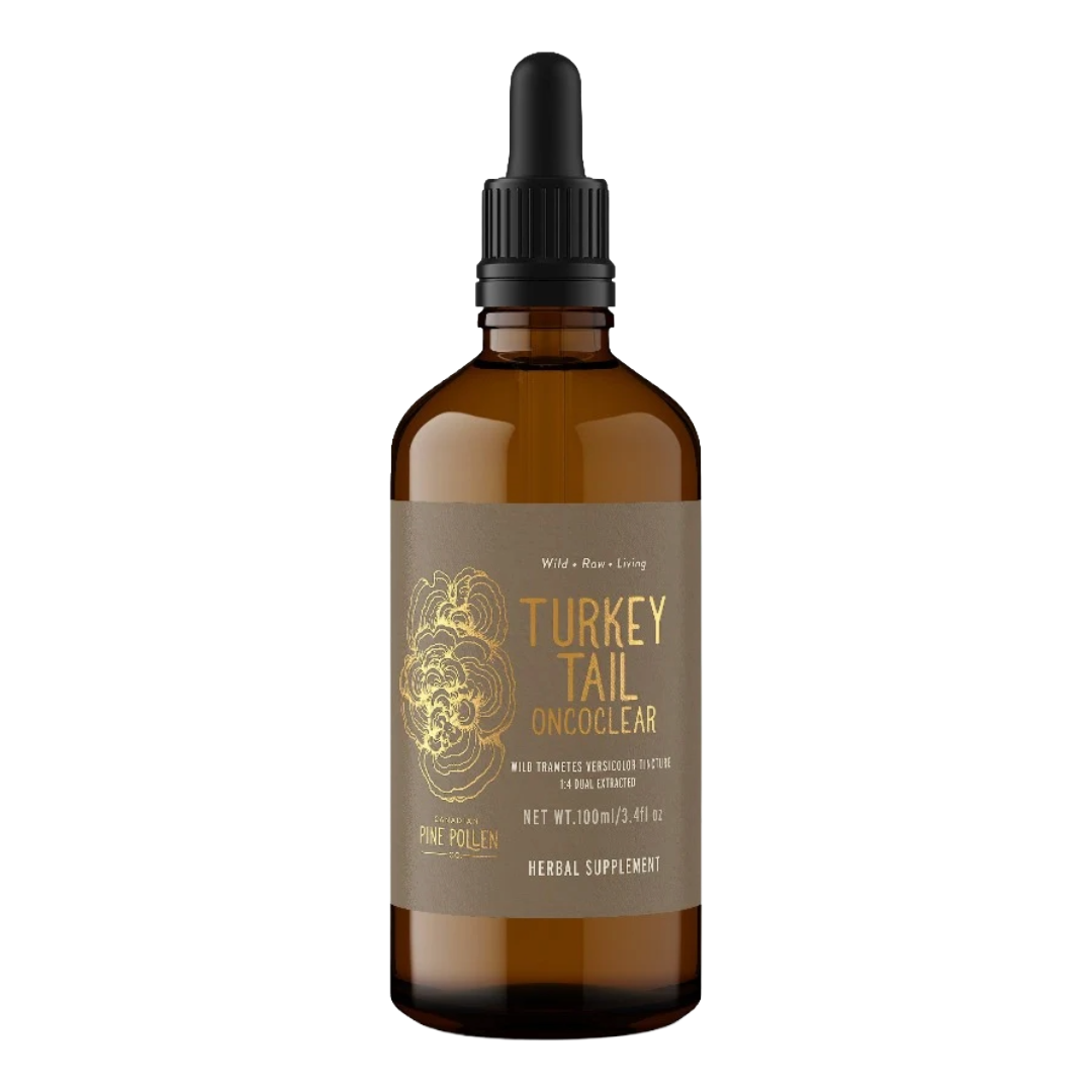 Wild Canadian Turkey Tail Tincture (250mg/ml) | 1:4 dual extract