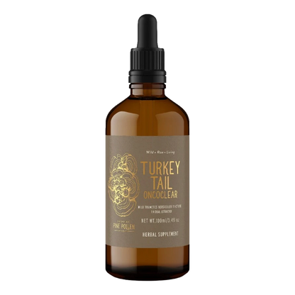Wild Canadian Turkey Tail Tincture (250mg/ml) | 1:4 dual extract