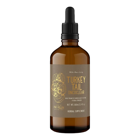 Wild Canadian Turkey Tail Tincture (250mg/ml) | 1:4 dual extract