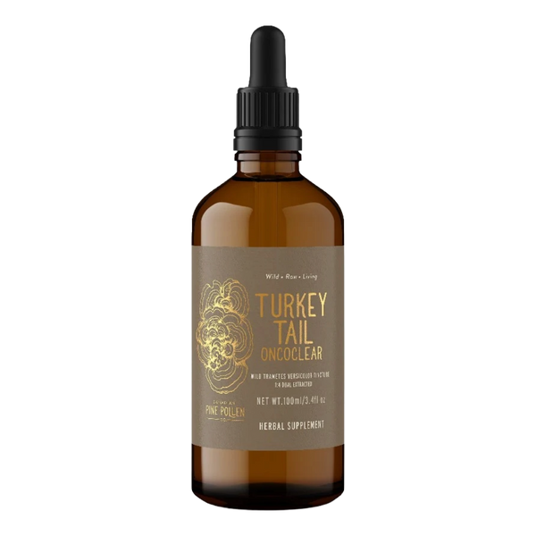 Wild Canadian Turkey Tail Tincture (250mg/ml) | 1:4 dual extract