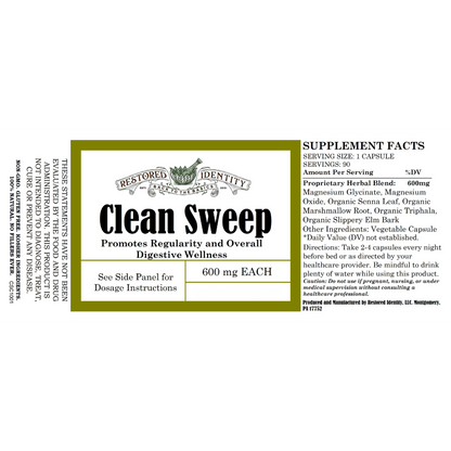 Clean Sweep Colon Cleanse Capsules