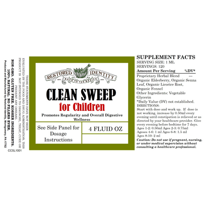 Clean Sweep Extract for Children