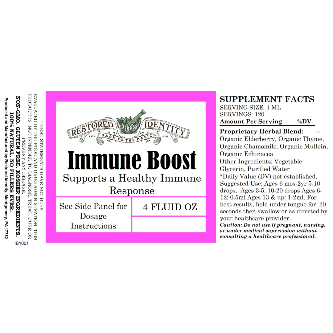 Immune Boost Elderberry Extract