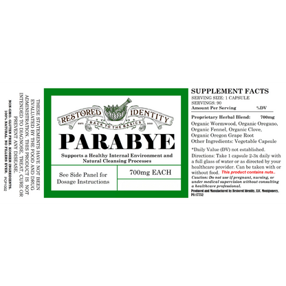 3 Month Digestive Detox Kit (Parasites)