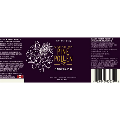 Wild Ponderosa Pine Pollen Powder - Certified Organic