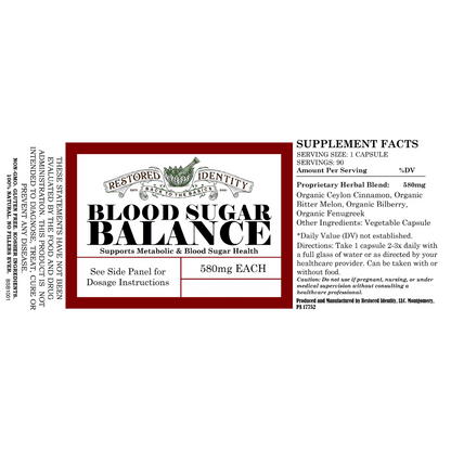 Blood Sugar Balance