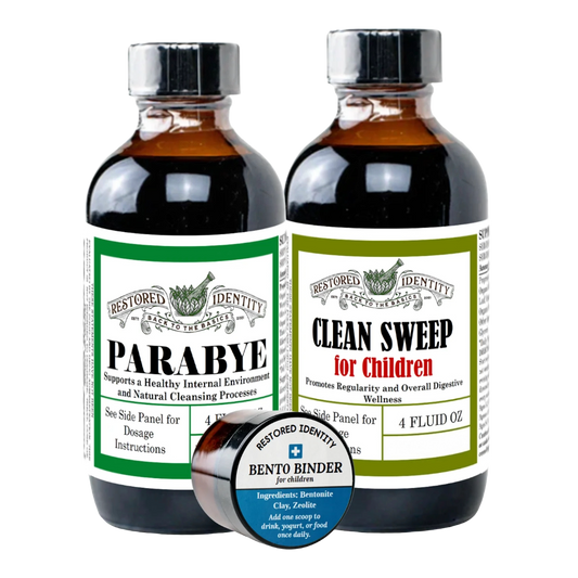 Parabye Children's Kit! (Parasites, Heavy Metals & Candida!)