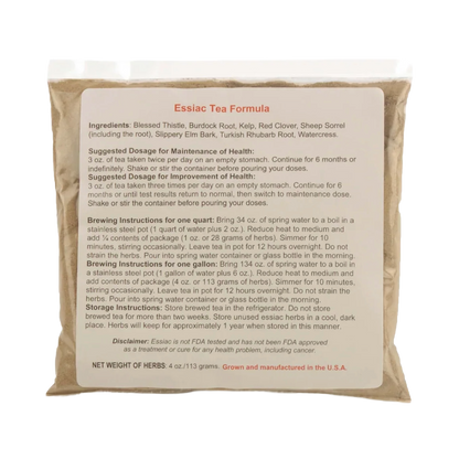 Genuine Essiac Tea 4oz.