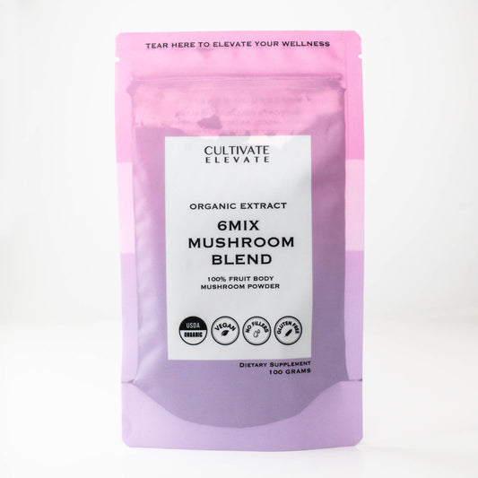 Organic 6mix Mushroom Powder